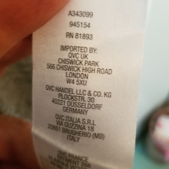 NWT 2 pc Susan Graver Foil Print Cardigan Tank Set - Picture 9 of 16